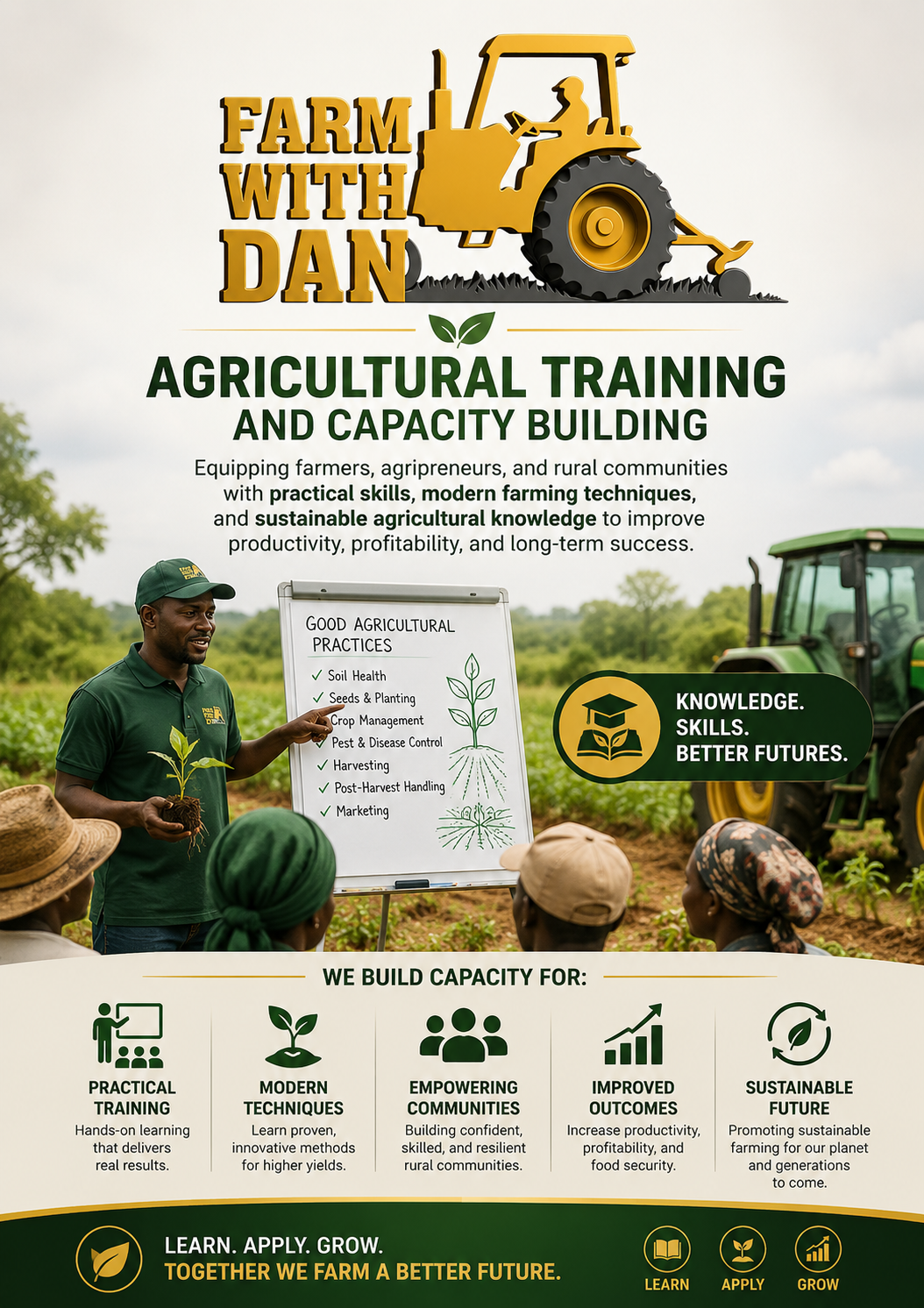 agricultural training and capacity building