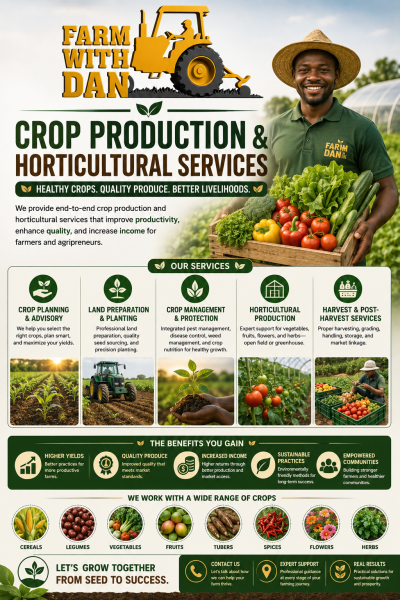 crop production & horticultural services