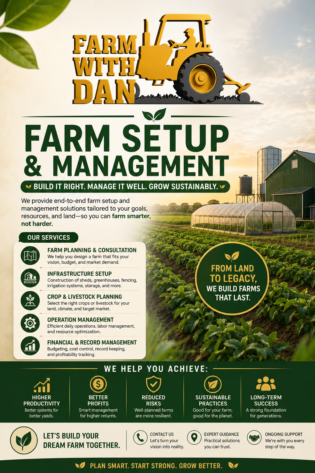 farm setup & management
